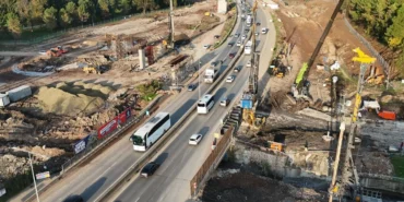 Kocaeli'de o kavşak için 6 noktada birden çalışmalar sürüyor