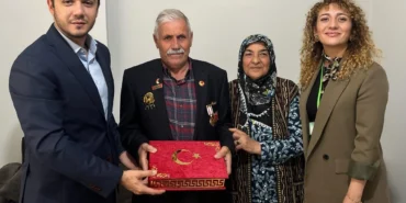 Kocaeli Gebze’de Kıbrıs Gazilerine minnet ziyareti