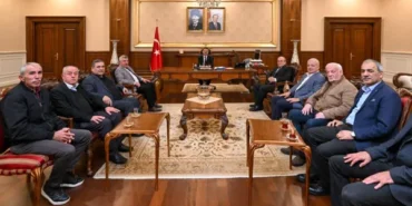 Kocaeli Minibüsçüler ve Otobüsçüler Odasından Vali Aktaş’a ziyaret