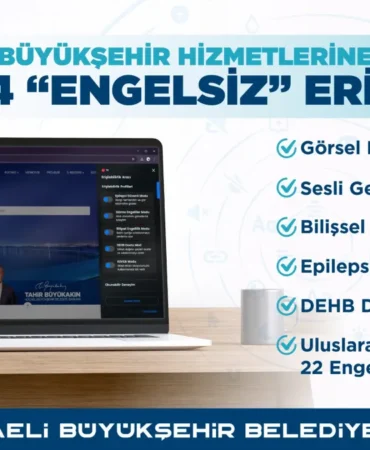 Kocaeli’nin Web Hizmetleri Artık Daha Erişilebilir