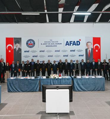Kocaeli Valisi Aktaş başkanlığında İl AFAD Planı Yıl Sonu Toplantısı yapıldı