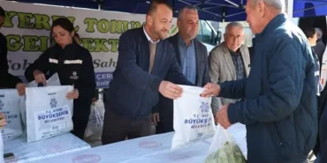 Koçarlı’da ata tohumu fide dağıtımı