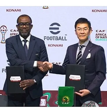 Konami Digital Entertainment, Afrika Futbol Konfederasyonu (CAF) ile El Sıkıştı