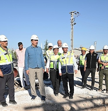 Konya Büyükşehir’den 282 Km Yeni Su ve Kanalizasyon Şebekesi