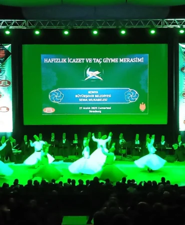 Konya Büyükşehir Fransa’da Sema mukabelesi düzenledi