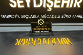 Konya'da iç çamaşırında uyuşturucu ele geçirilen şüpheli tutuklandı