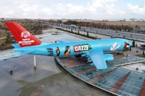 Konya, Gazze’ye Dikkat Çeken Sanat Eseriyle Karşılıyor