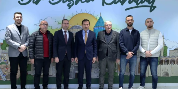 Konya Karatay Belediyesi, Studeniçan heyetini ağırladı