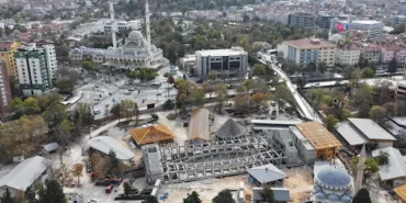 Konya Şehir Kütüphanesi inşaatı sürüyor