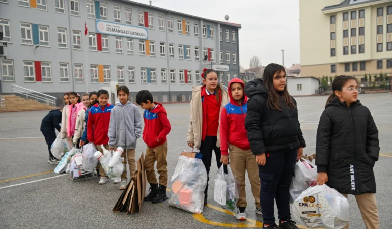 Konya Selçuklu’da okullar 'sıfır atık' için yarışıyor