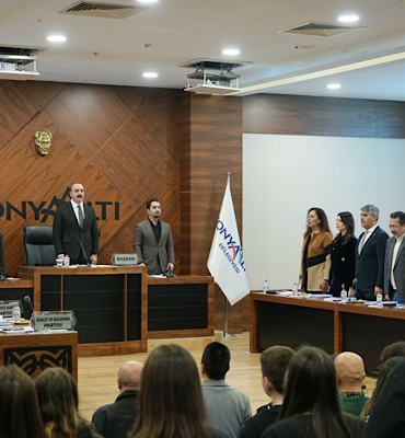 Konyaaltı'nda 2026'nın ilk Meclis Toplantısı yapıldı