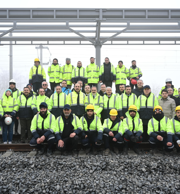 KONYARAY Banliyö Hattı’nda ray birleştirme kaynak programı yapıldı