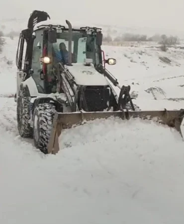 Malatya Büyükşehir’den yoğun kar mesaisi