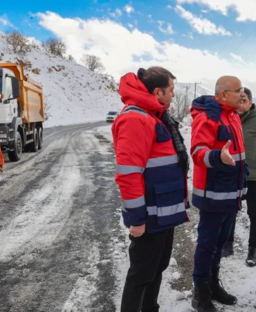 Malatya’da Porga bağlantı yoluna yakın takip
