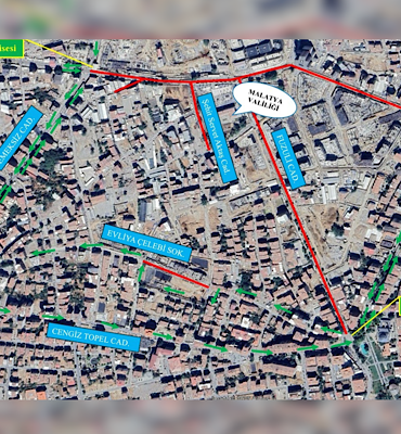 Malatya’da yollar altyapı çalışmaları nedeniyle trafiğe kapatılacak