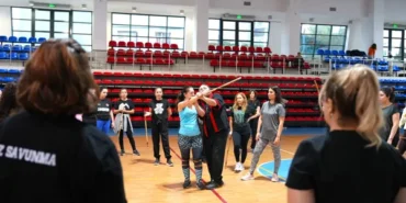 Maltepe'de öz savunma eğitiminde son eğitim seansı tamamlandı