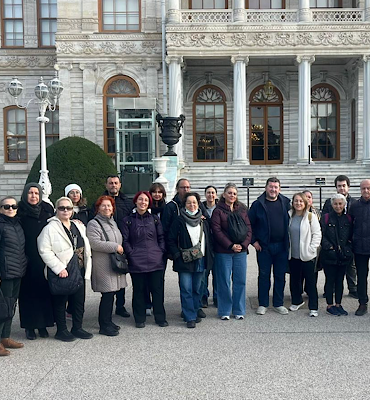 Maltepeliler Dolmabahçe Sarayı’nı gezdi