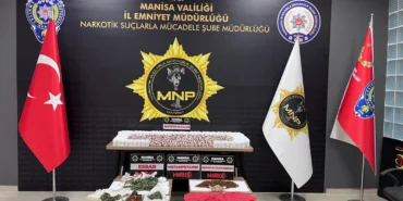 Manisa'da uyuşturucu operasyonunda yakalanan 14 şüpheli tutuklandı