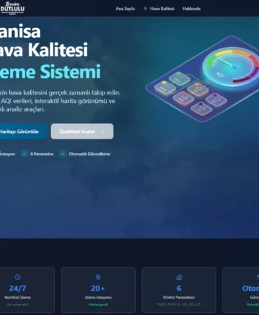 Manisa'da veri temelli çevre yönetiminde yeni dönem