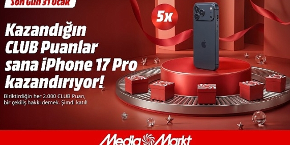 MediaMarkt Türkiye’den CLUB üyelerine özel çekiliş kampanyası