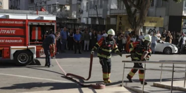 Mersin Büyükşehir Belediyesi’nde Acil Durum Tatbikatı