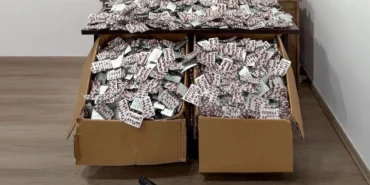 Mersin'de 448 bin uyuşturucu hap ele geçirildi