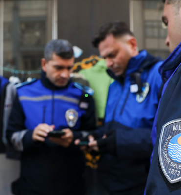 Mersin'de kaldırım işgallerine karşı denetim