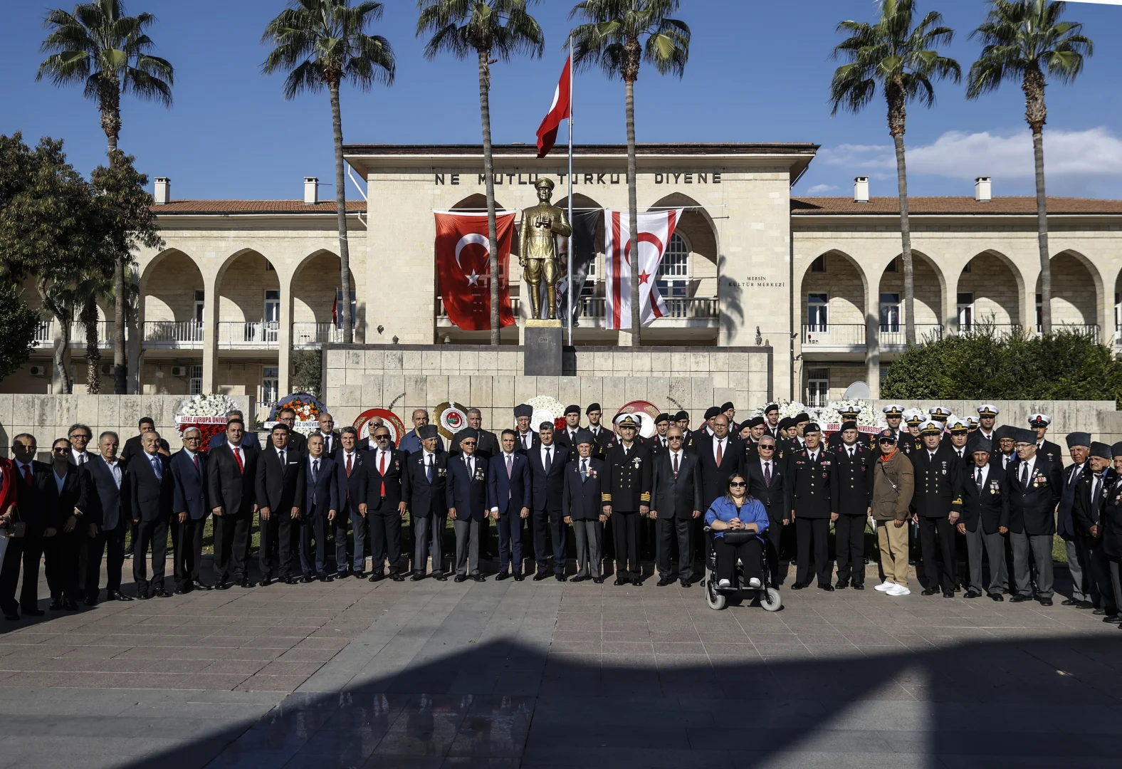Mersin'de KKTC'nin 42. kuruluş yıl dönümü kutlandı