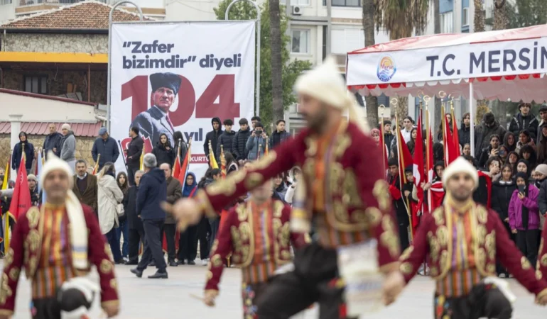 Mersin'de kurtuluş coşkusu