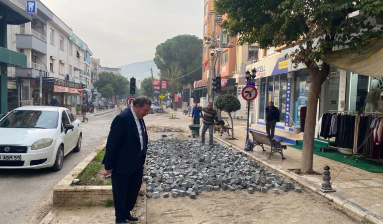 Milas'ta doğalgaz sonrası yol seferberliği