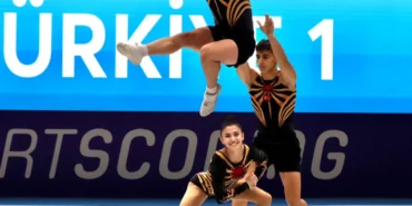 Milli aerobik cimnastikçiler, Avrupa Şampiyonası'nda adlarını finale yazdırdı