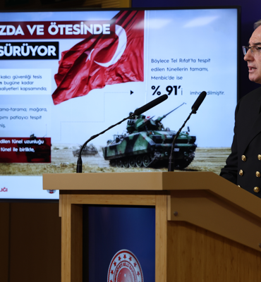 MSB: Tel Rıfat’ta tespit edilen tünellerin tamamı imha edildi