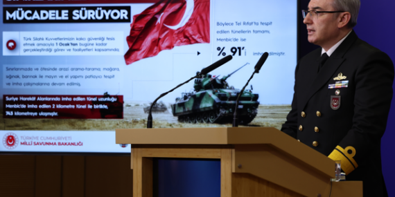 MSB: Tel Rıfat’ta tespit edilen tünellerin tamamı imha edildi