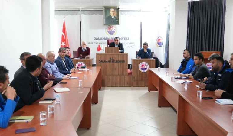 Muğla Dalaman’da doğalgaz çalışmaları toplantısı yapıldı