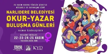 Narlıdere Okur-Yazar Günleri 22 Kasım'da Başlıyor