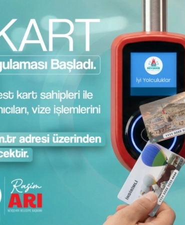 NEVKART Kartlarına Online Vize İmkanı