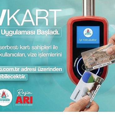 NEVKART Online Vize Uygulaması Başladı