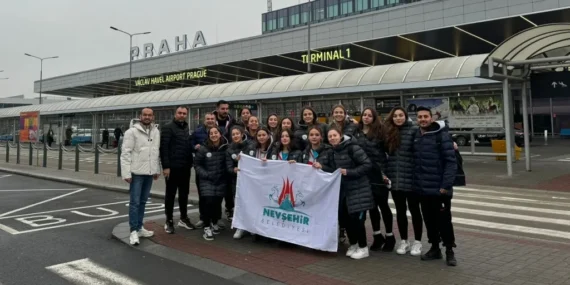 Nevşehir’in Sutopu Takımı Mücadele İçin Çekya’da
