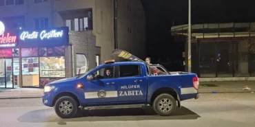 Nilüfer Belediyesi zabıta ekiplerinden kaldırım işgallerine karşı denetim