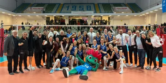 Nilüfer Belediyespor Eker, Aydın Büyükşehir Belediyespor’u mağlup etti