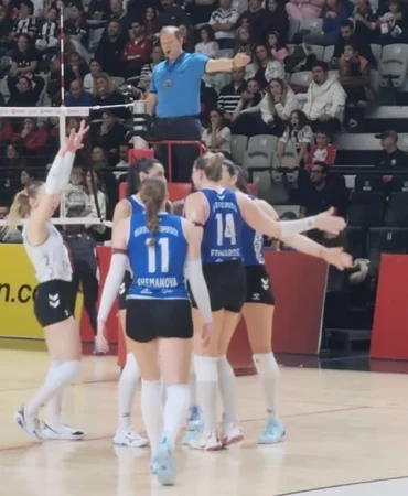 Nilüferli sultanlar filede Beşiktaş’ı set vermeden geçti