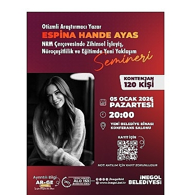 “Nöroçeşitlilik ve Eğitimde Yeni Yaklaşımlar” İnegöl’de Konuşulacak