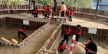 Öğrenciler Bursa Arkeopark’ta uygulamalı etkinliklere katılıyor