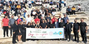 Öğretmenler Günü’nde Rhodiapolis’e doğa yürüyüşü