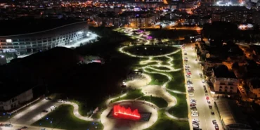 Ordu'da Durugöl, gece görünümüyle hayran bırakıyor