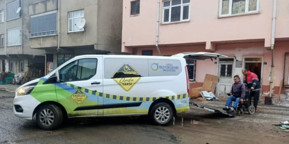 Ordu’da engelsiz taksi uygulaması hayatları kolaylaştırıyor