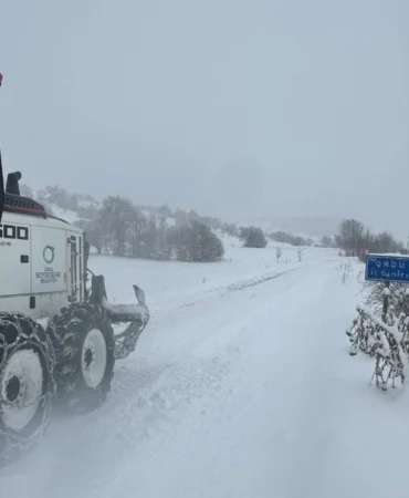 Ordu’da karla mücadelede Büyükşehir seferberliği