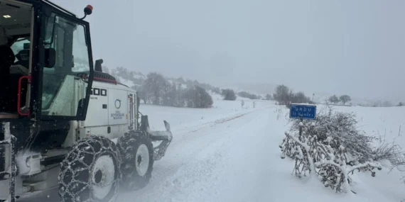 Ordu’da karla mücadelede Büyükşehir seferberliği