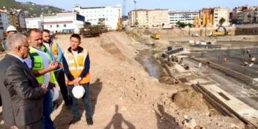 Ordu’da “Milet Bahçesi” İnşaatı Hızla İlerliyor: Başkan Güler İncelemelerde Bulundu