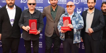 Oyuncu Erkan Can ve Güven Kıraç, "4. Göbeklitepe Uluslararası Film Festivali"ne konuk oldu